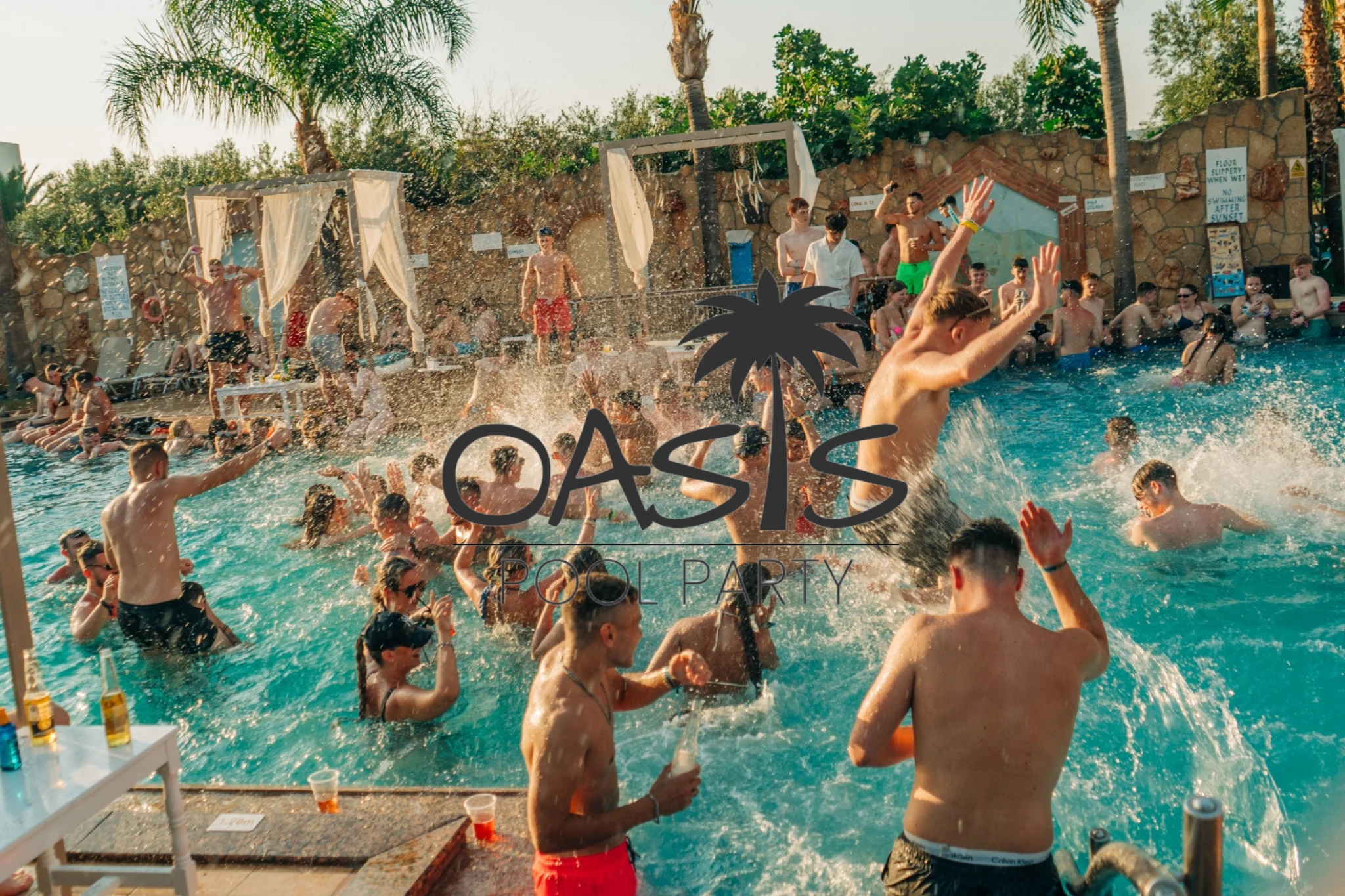Oasis Pool Party Malia 2024