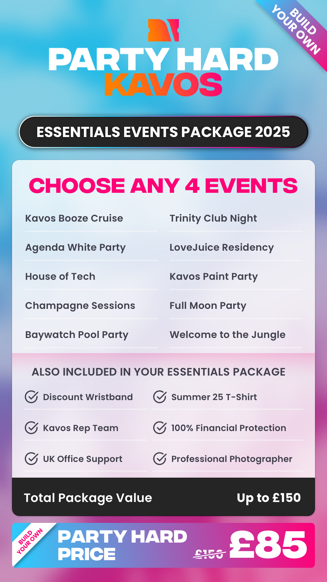 Kavos Essentials Package
