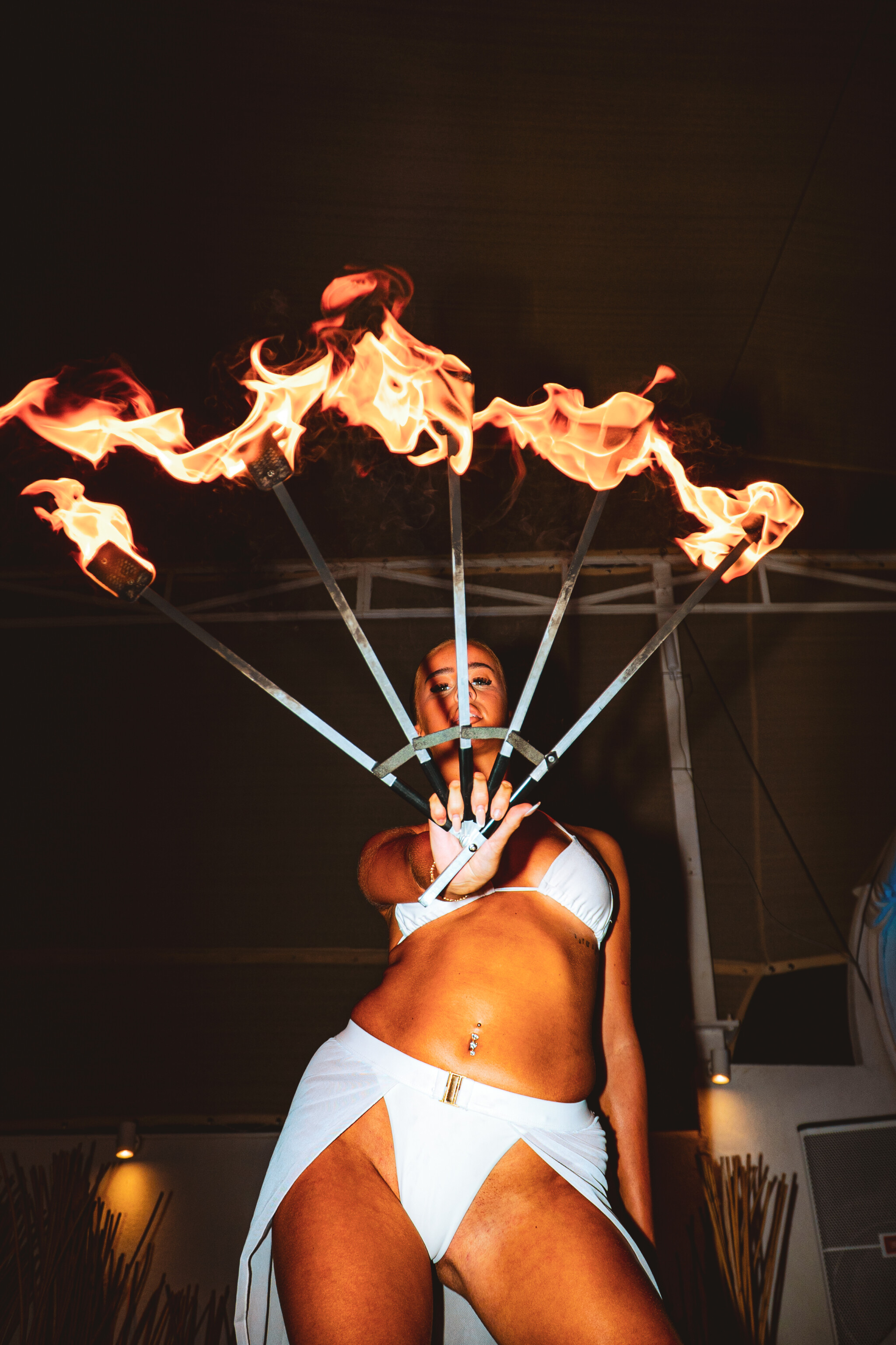 Infinity Beach Club Party Zante dancer