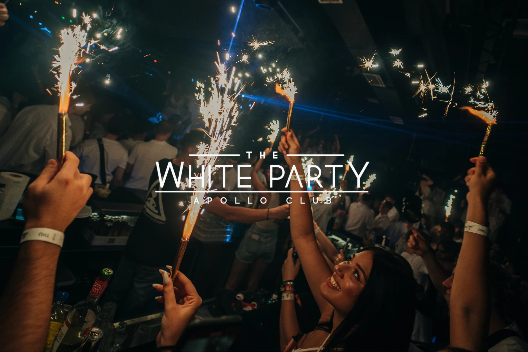 The white party Malia