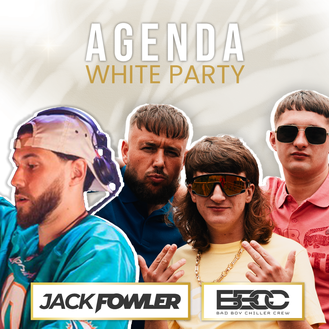 Agenda White Party Bad Boy Chiller Crew + Jack Fowler Artists