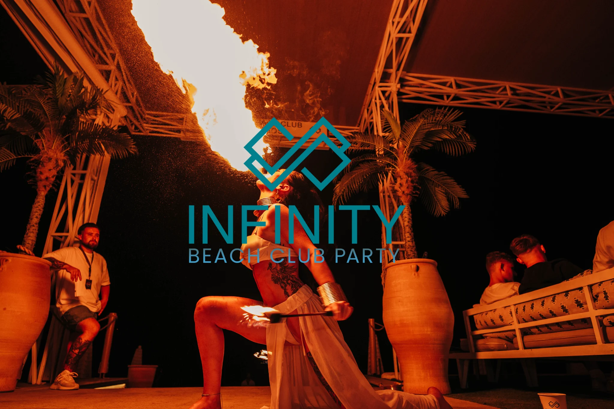 Infinity Beach Club Party Zante