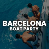 Barcelona boat Party