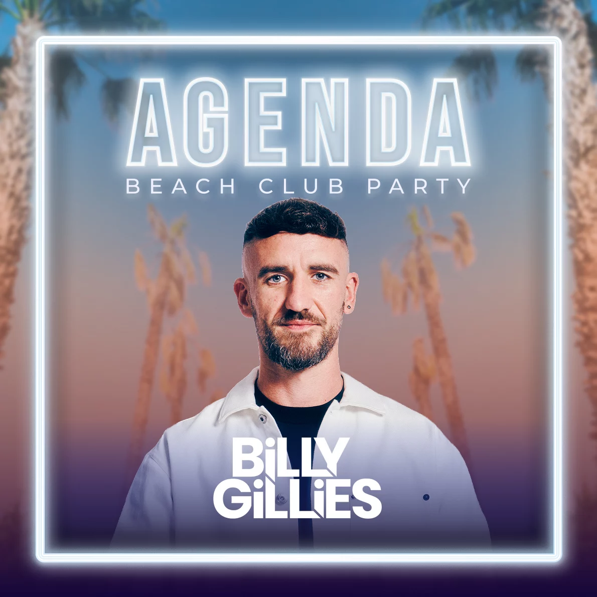Billy Gillies Agenda Beach Club Party Albufeira