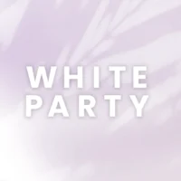 White Party logo banner for Albufeira.
