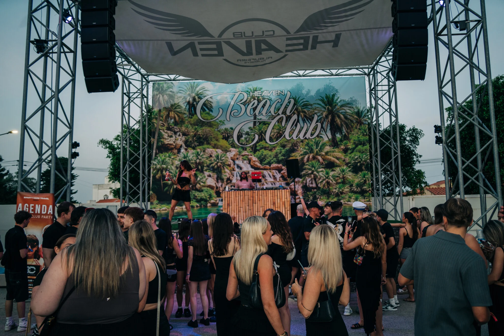 black dresscode party albufeira