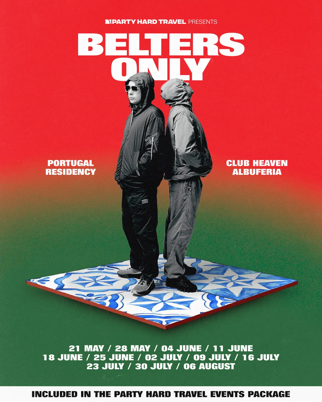 Belters Only Residency Poster