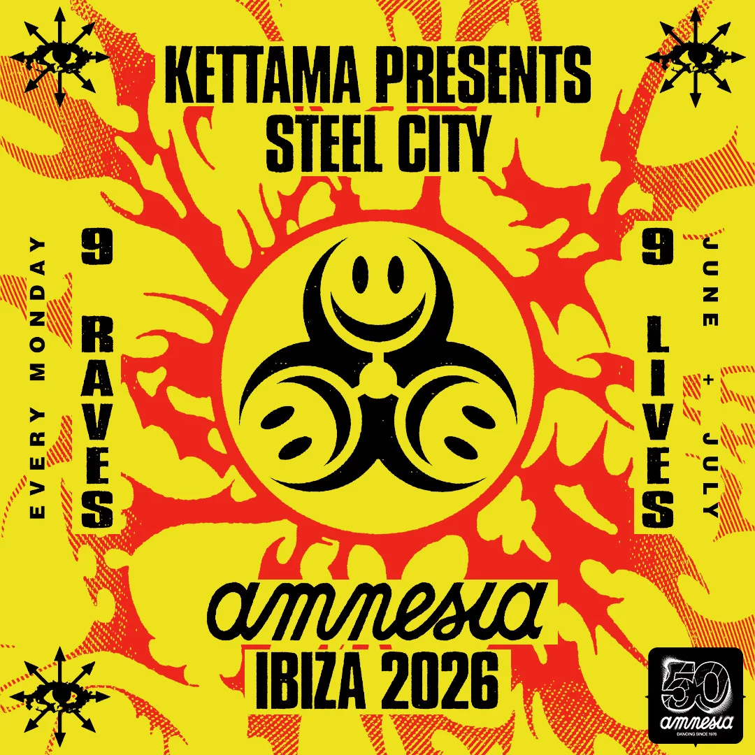Kettama presents steel city amnesia ibiza